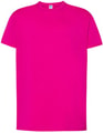 Goedkope T-shirt JHK Regular Comfort Fuchsia